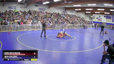 215 lbs Champ. Round 1 - Seth Gallego, Legacy Elite Wrestling Club vs Amin Qouchbane, Barlow Mat Club (DBA Barlow Wr