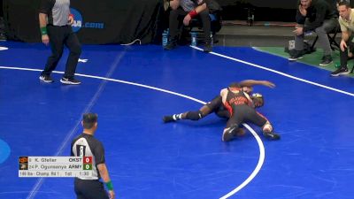 149 R32, Kaden Gfellar, Oklahoma State vs PJ Ogunsanya, Army