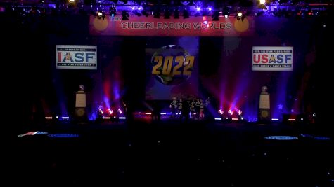The California All Stars - San Marcos - Rangers [2022 L7 International Open Large Coed Semis] 2022 The Cheerleading Worlds