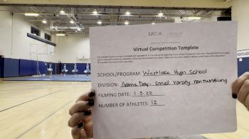 Westlake High School 2022 UCA Garden State Virtual Challenge