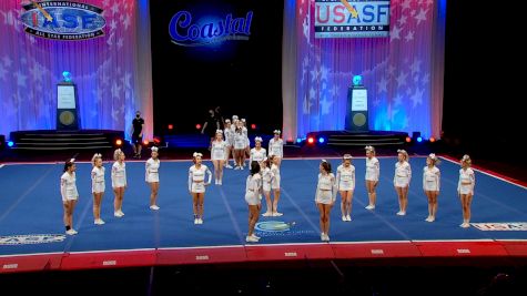ICE - Lady Lightning [2021 L6 Senior Small All Girl Finals] 2021 The Cheerleading Worlds