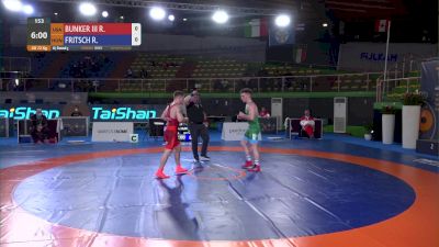 72KG Raymond Anthony BUNKER III, USA vs Robert Attila FRITSCH, HUN