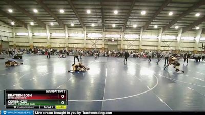 105 lbs Cons. Round 5 - Corbin Cox, Wasatch Wrestling Club vs Brayden Bosh, Devils Wrestling