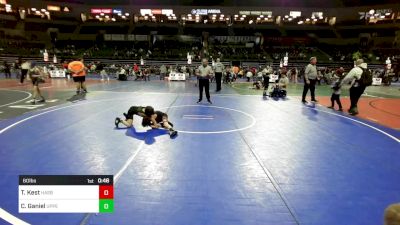 60 lbs Consi Of 4 - Troy Kest, Hasbrouck Heights vs Cameron Ganiel, Upper Township