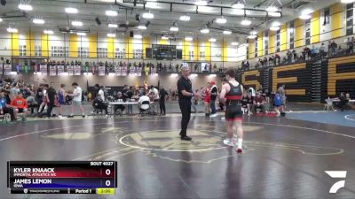 152 lbs Champ. Round 1 - Kyler Knaack, Immortal Athletics WC vs James Lemon, Iowa