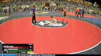 78 lbs Champ. Round 1 - Jack Nordstrom, Tombey vs Ryker Alba, All Phase Wrestling Club