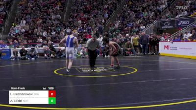 121 lbs Semifinal - Lincoln Sledzianowski, Bishop McCort vs Aaron Seidel, Northern Lebanon