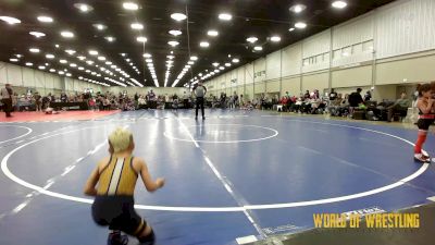 40 lbs Semifinal - Taylor Cary, Oklahoma Elite 9U vs Brody Boyd, Team Tulsa NDT