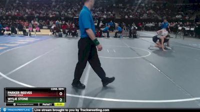 5A 132 lbs Cons. Semi - Parker Reeves, Thunder Ridge vs Wylie Stone, Eagle