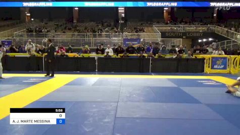 FELIPE AUGUSTO FARIAS BEZERRA vs ABRAHAM J. MARTE MESSINA 2024 Pan Jiu Jitsu IBJJF Championship