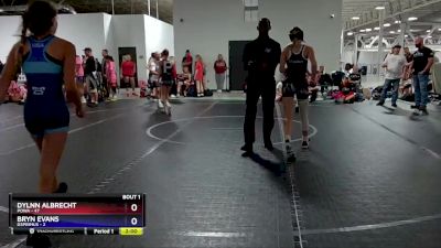 107 lbs Quarterfinals (8 Team) - Caley Graber, POWA vs Leila Light, D3Primus