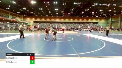 149 lbs Round Of 32 - Lane Stigall, Oregon State vs Elijah Blake, UNATT-California Poly