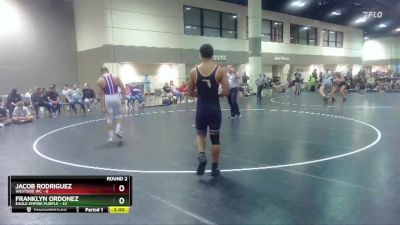 182 lbs Round 2 (16 Team) - Franklyn Ordonez, Eagle Empire Purple vs Jacob Rodriguez, Westside WC