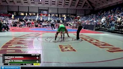 1A-175 lbs Quarterfinal - Matthew Waddell, Pepperell vs Menelyk Madison, Dublin