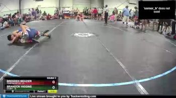 122 lbs Round 3 (8 Team) - Brandon Higgins, Storm vs Brenden Brazier, Team Palmetto