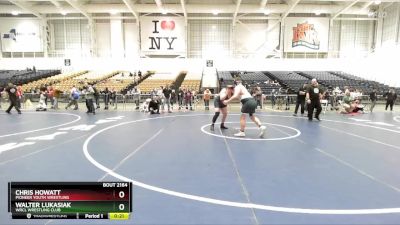 Cons. Semi - Chris Howatt, Pioneer Youth Wrestling vs Walter Lukasiak, WRCL Wrestling Club