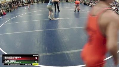 195 lbs Round 1 (6 Team) - Rhodes Molenda, Oklahoma Elite vs Alec Eilers, South Dakota Thunder