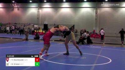 285 lbs C Of 8 #2 - Yaraslau Slavikouski, Harvard vs Grady Griess, Navy