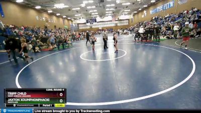 70 lbs Cons. Round 4 - Jaxton Xoumphonphackdy, Westlake vs Tripp Child, West Jordan Jaguars