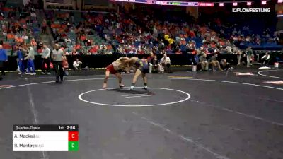 125 lbs Quarterfinal - Alex Mackall, Iowa State vs Rico Montoya, Northern Colorado