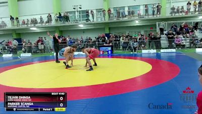 110kg Champ. Round 1 - Tejvir Dhinsa, Guru Gobind Singh WC vs Parker Scanga, National Capital WC