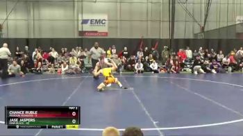 125 lbs Finals (8 Team) - Jase Jaspers, Iowa Black vs Chance Ruble, Missouri Avengers
