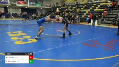 160 lbs Final - Mitchell Tingley, Commodore Perry vs Bryce Brungard, Central Mountain