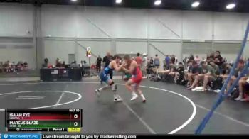 120 lbs Quarters & 1st Wb (16 Team) - Isaiah Fye, Indiana vs Marcus Blaze, Ohio