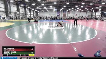 110 lbs Rd# 1 9:00am Friday - Nile Abbuhl, Terps Xtreme vs Colten Jones, Ranger WC