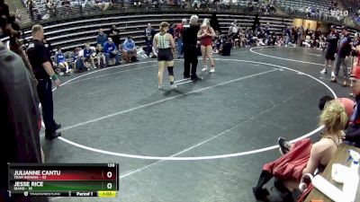 138 lbs Finals (8 Team) - Jesse Rice, Idaho vs Julianne Cantu, Team Indiana