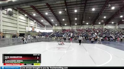 70 lbs Cons. Round 4 - Alexander Serna, Payson Pride Wrestling vs Tate Warburton, JWC