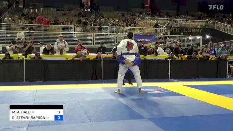 MICHEAL A. HALE vs RYAN STEVEN BARRON 2024 Pan Jiu Jitsu IBJJF Championship