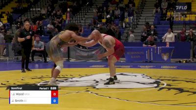 125 lbs Semifinal - Jordan Wood, NYAC/ LVWC vs Jaron Smith, Orange Crush