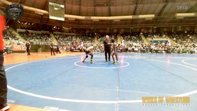 100 lbs Semifinal - Melissa Gallo, Gladiator Wrestling Club vs Olivia Maldonado, Nebraska Elite