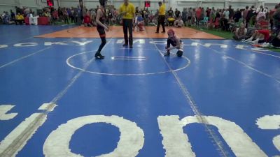 S-85 lbs Consi Of 16 #2 - Toren Brookins, MI vs Henry Golembiewski, MI