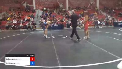 70 kg Prelims - Luke Baughman, Indiana RTC vs Connor Kievman, New York City RTC