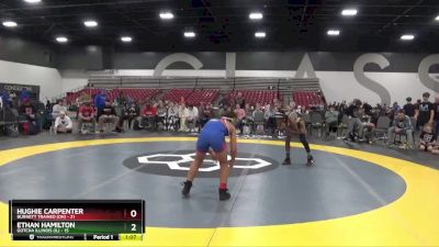 105 lbs Placement Matches (8 Team) - Ethan Hamilton, Gotcha Illinois (IL) vs Hughie Carpenter, Burnett Trained (OH)