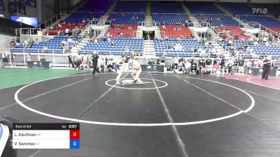 120 lbs Rnd Of 64 - Lucas Kaufman, Kansas vs Vincent Sanchez, Utah