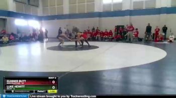 95 lbs Semis (4 Team) - Gunner Butt, New Palestine vs Luke Hewitt, Delta