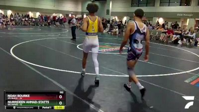 152 lbs Round 2 (6 Team) - Nurrideen Ahmad-Statts, Delaware vs Noah Bourke, STL Black