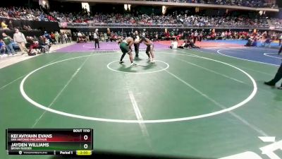 5A 285 lbs Champ. Round 1 - Jayden Williams, Bryan Rudder vs Kei`Aviyahn Evans, San Antonio MacArthur