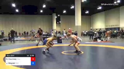 61 kg Prelims - Brian Courtney, Cavalier Wrestling Club vs Jack Wagner, Panther Wrestling Club RTC