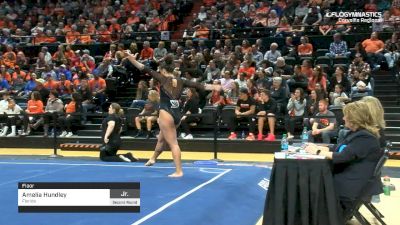 Amelia Hundley - Floor, Florida - 2019 NCAA Gymnastics Regional Championships - Oregon State