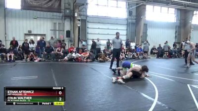 120 lbs Round 5 (8 Team) - Ethan Aftewicz, Mat Assassins vs Colin Walther, PA Alliance Black