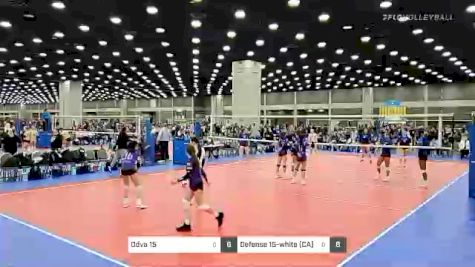 Odva 15 vs Defense 15-white (CA) - 2022 JVA World Challenge presented by Nike - Expo Only