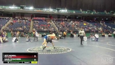 2A 132 lbs Champ. Round 1 - David McEachern, Mt Pleasant vs Jett Mcneill, West Wilkes