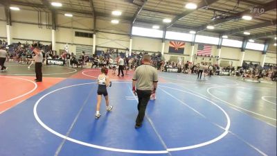 64 lbs Rr Rnd 4 - Harley Larrabee, Desert Dogs WC vs Zoe Rose Thomas, Peterson Grapplers