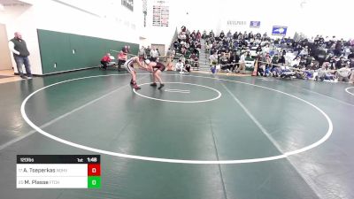 120 lbs Round Of 32 - Anthony Tseperkas, North Haven vs Mason Plasse, Fitch