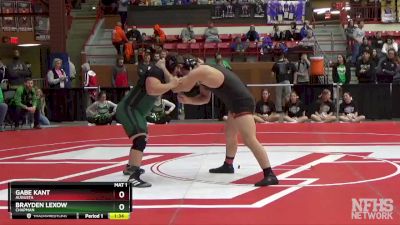 215 lbs Quarterfinal - Brayden Lexow, Chapman vs Gabe Kant, Augusta