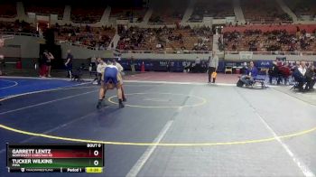 D4-150 lbs Cons. Round 2 - Tucker Wilkins, Pima vs Garrett Lentz, Northwest Christian HS